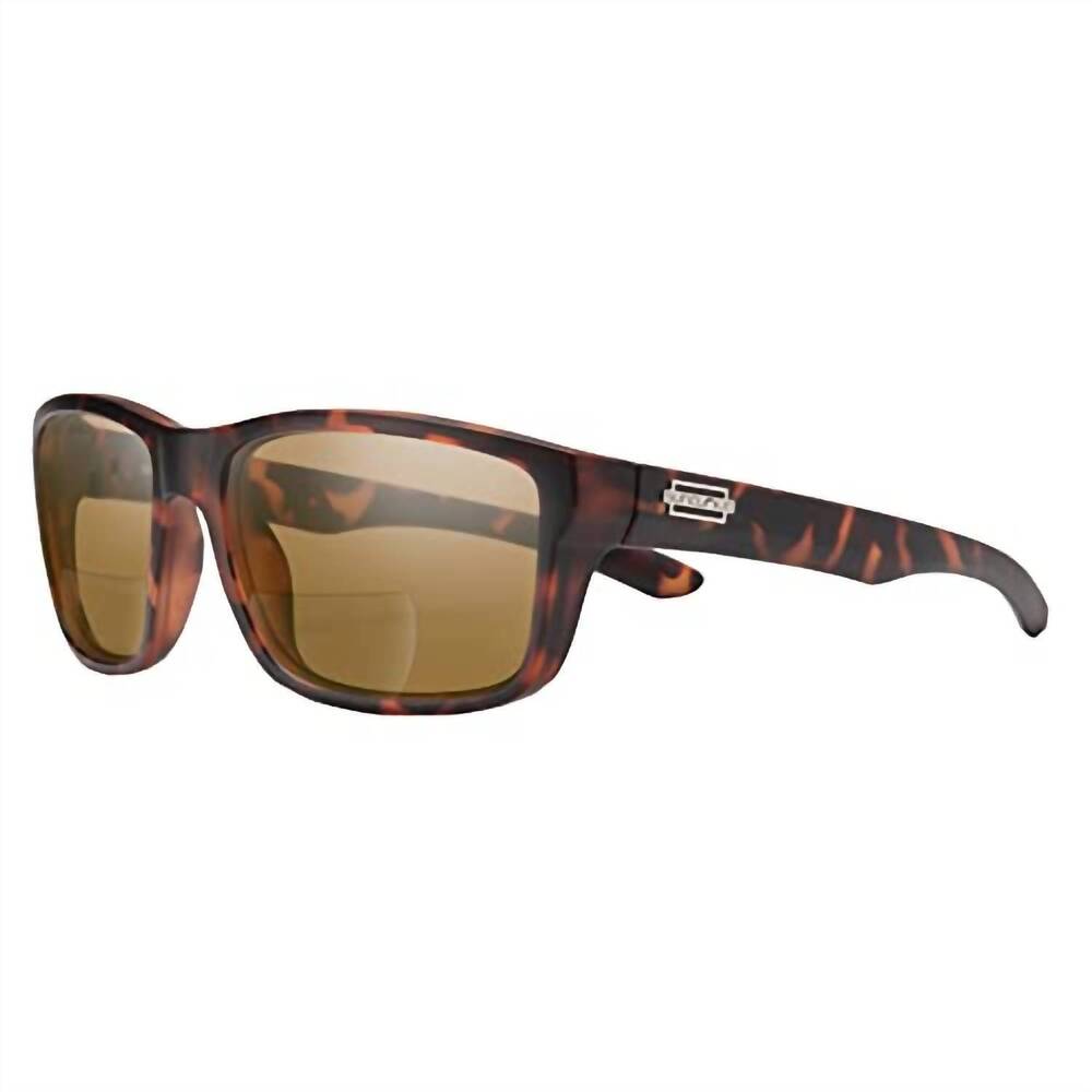 NEW SUNCLOUD unisex - mayor 2.00 polarized sunglasses in matte tortoise brown